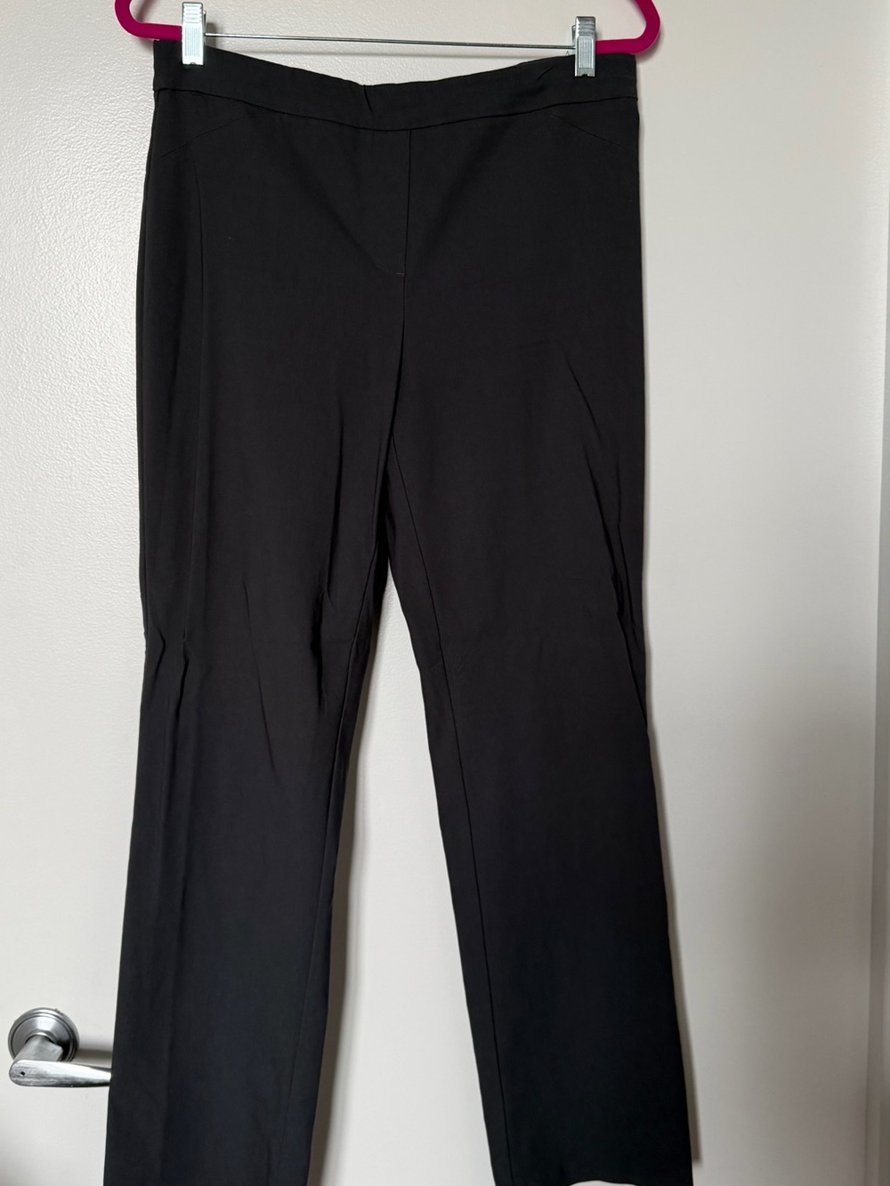 Charcoal Gray Straight-Leg Pants - Classic Workwear